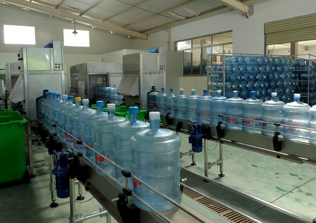 桶装水生产线安装调试方法