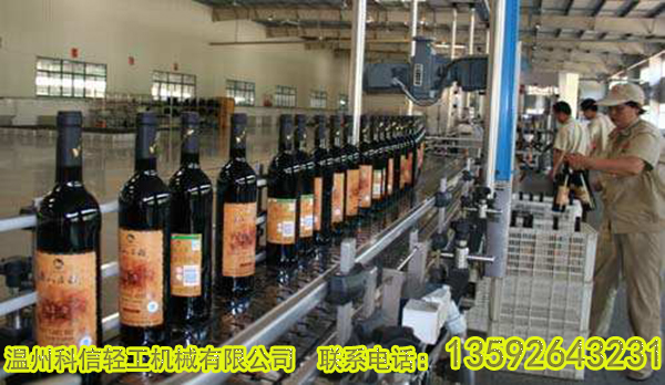 整套沙棘果酒生产设备价格|全自动沙棘酒灌装生产线设备厂家温州科信